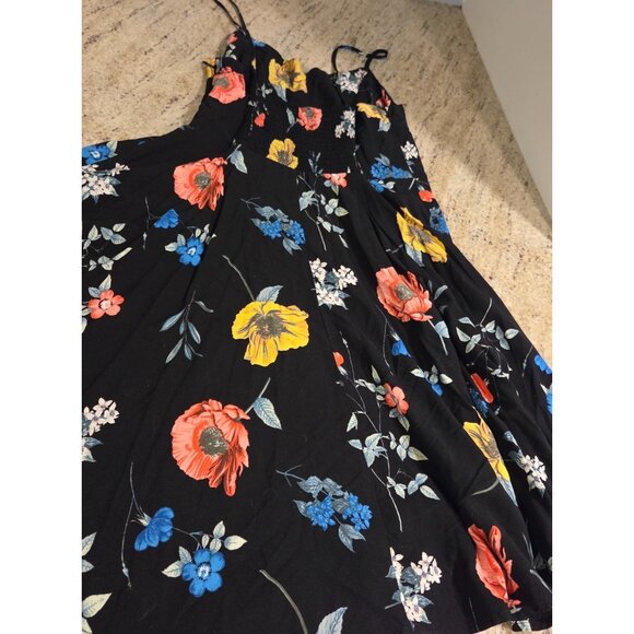 Lot of 2 Old Navy Cami Mini Dress Size L  Floral Smocked A-Line Sleeveless - Picture 13 of 16